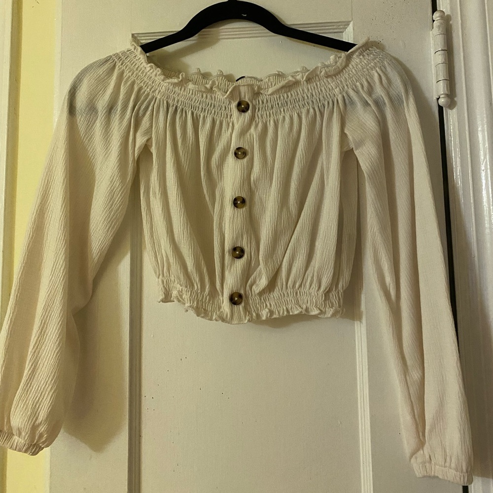 H&M crop top size small🤍